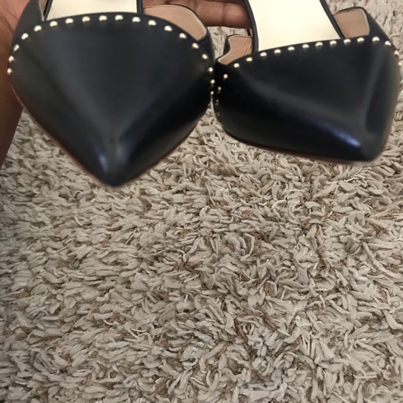 Francesco Russo Studded Black  Heels - Picture 2 of 7